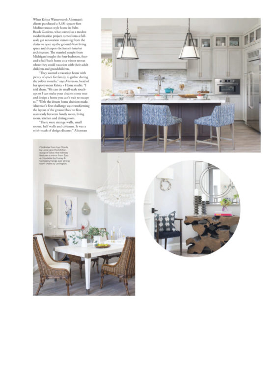 Modern Luxury Interiors South Florida Krista + Home