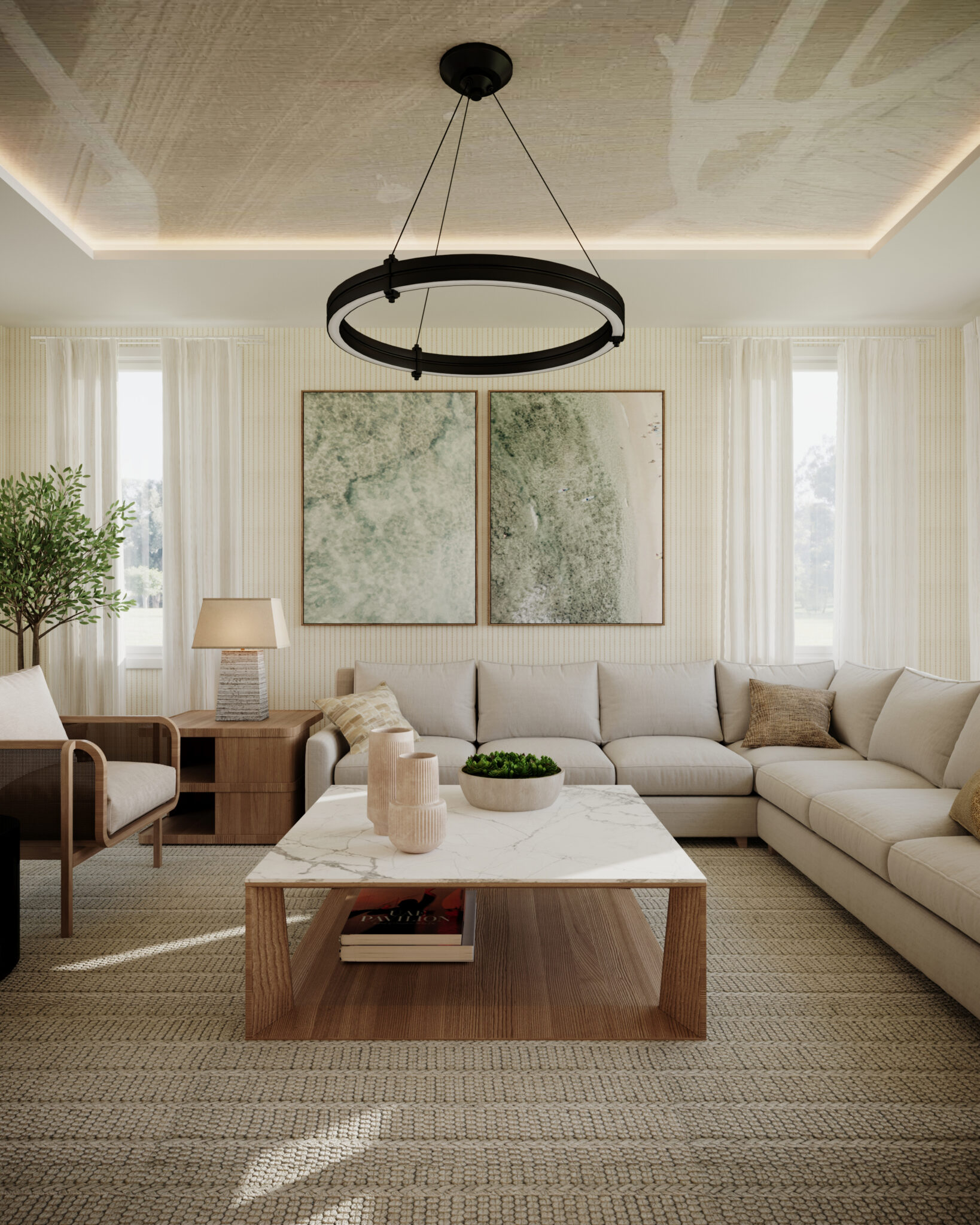 Living Room Rendering